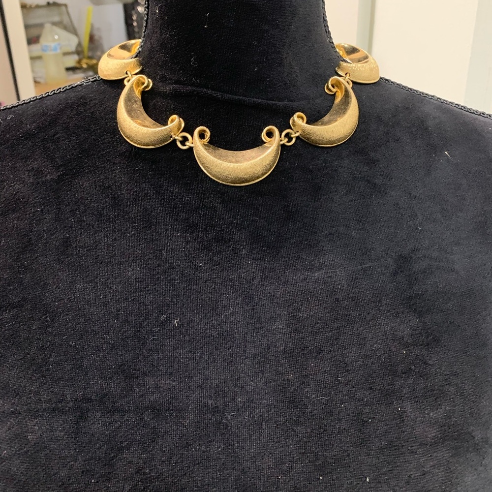 Vintage brass choker